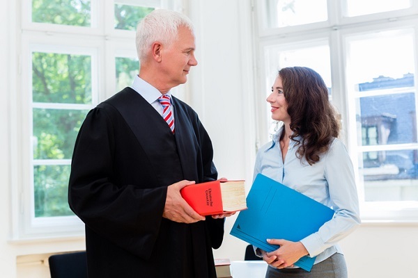Working as a paralegal involves helping lawyers prepare for cases